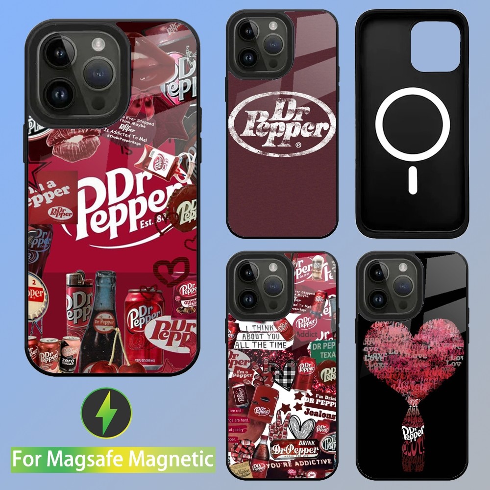 Phone Cases Pinterest - Magsafe-携帯電話ケース,iPhone 16,15, 15,14,13,12,11,pro,max,mini,磁気,ワイヤレス充電,チェリードリンク,D-dr-pepper