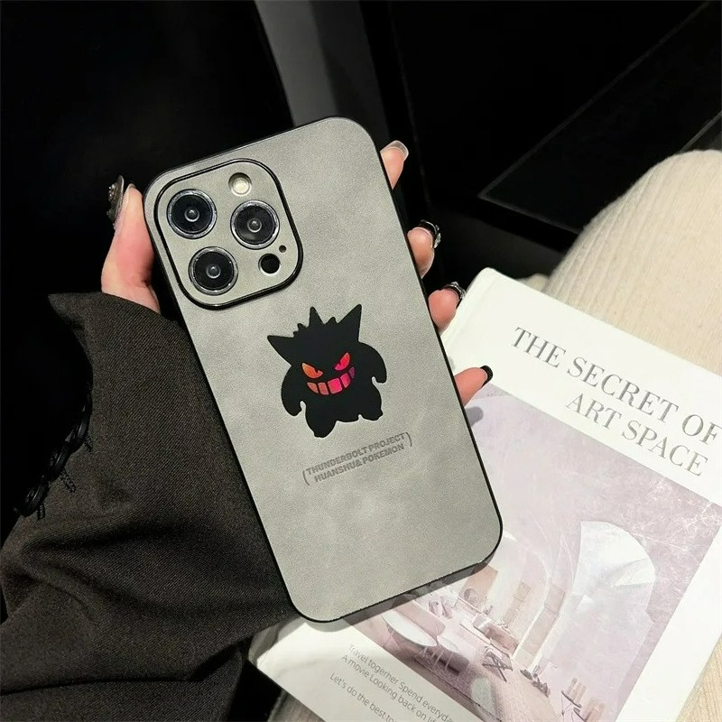 漫画アニメゲンガー革風レーザー加工スマホケース iPhone - Phone Cases Leather のレビューと価格