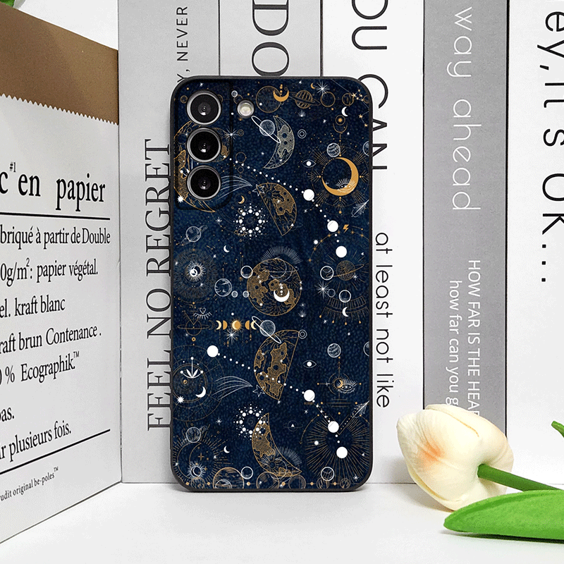神秘的な星空と月模様のスマホケース OnePlus 12 1 - Phone Cases Oneplus のレビューと価格