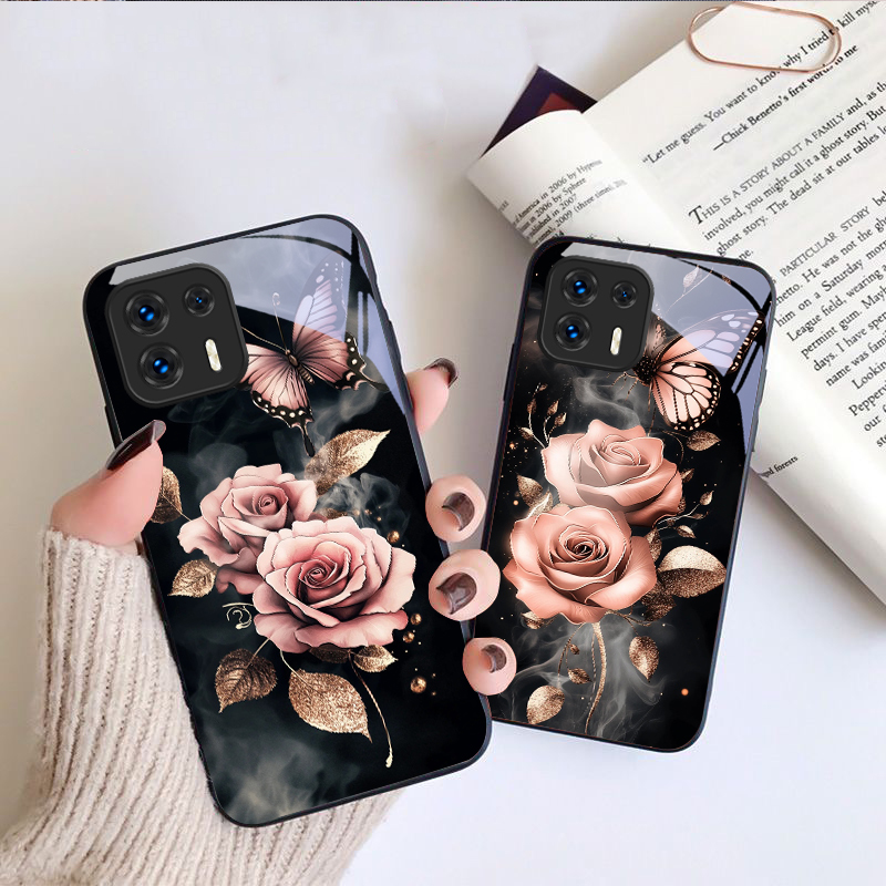 蝶々愛ピンクローズ Motorola Moto G14 24 - Phone Cases For Motorola のレビューと価格