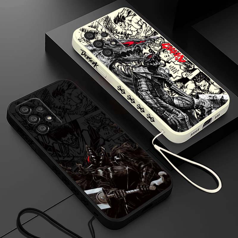 ホットアニメ「ベルセルク」ゾッド・ガッツ柄のSamsung  - Phone Cases Samsung のレビューと価格