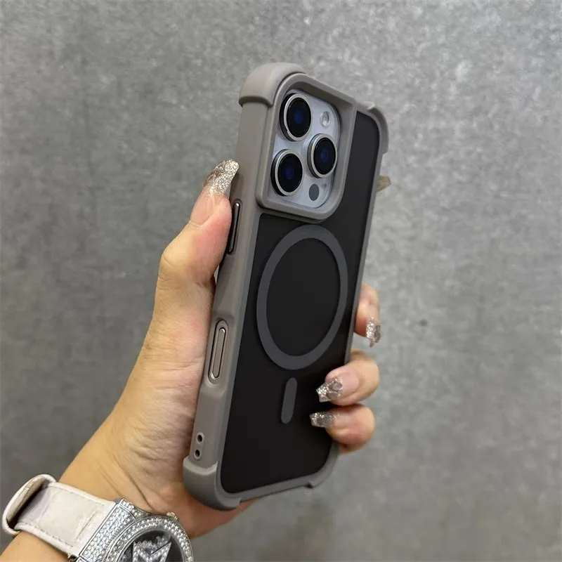 マグネット式高級マット落下防止アーマー耐衝撃ケース iPho - Phone Cases Louis Vuitton のレビューと価格