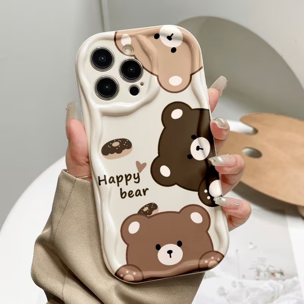 可愛いクマとクールな虎柄のスマホケース iPhone 17  - Phone Cases Xr Cute のレビューと価格